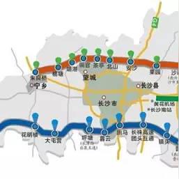 浏阳北横线最新线路图周全剖析